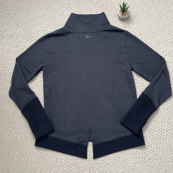 Under Armour Dark Gray Cowl Neck Sweater - Picture 2 of 10
